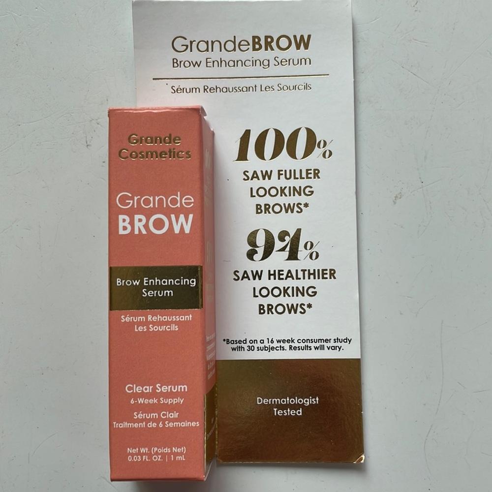 GrandeBROW serum sample